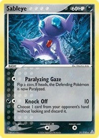 Image for Sableye (31/110) (EX Holon Phantoms) (HP) - Pokemon