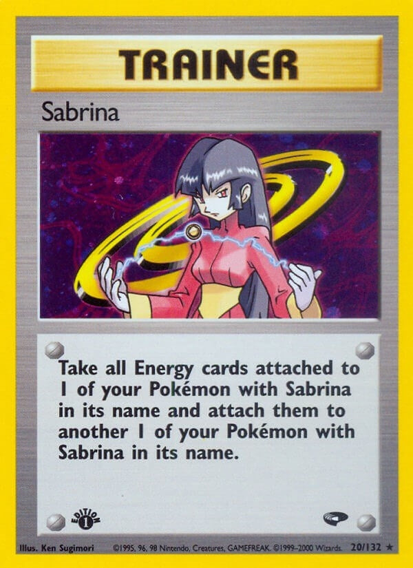 Image for Sabrina (20) (020/132) (Gym Challenge) (G2) - Pokemon