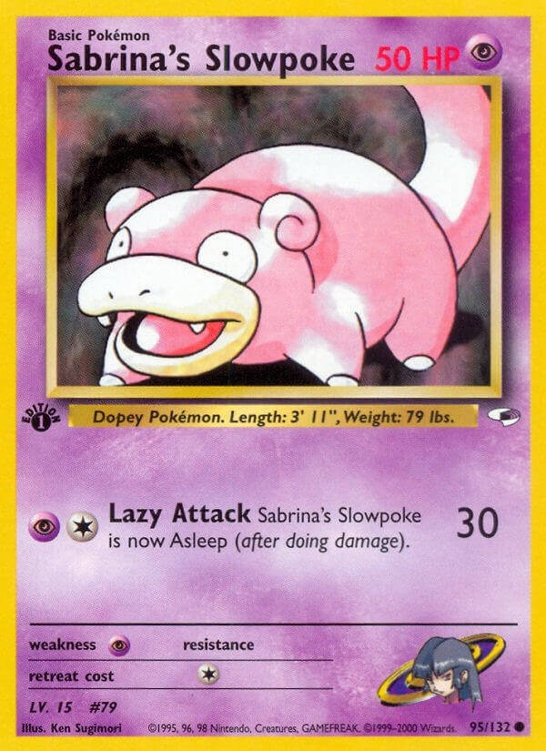 Image for Sabrina's Slowpoke (095/132) (Gym Heroes) (G1) - Pokemon