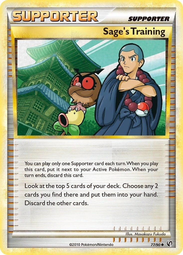 Image for Sage's Training (77/90) (Undaunted) (UD) - Pokemon