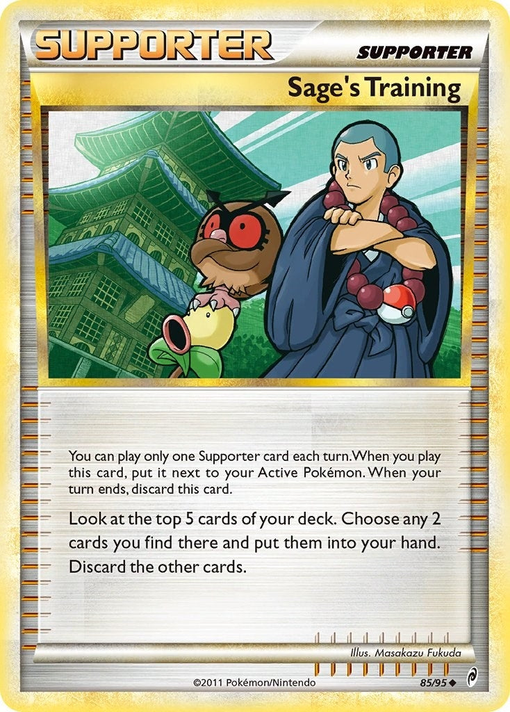Image for Sage's Training (85/95) (Call of Legends) (CL) - Pokemon