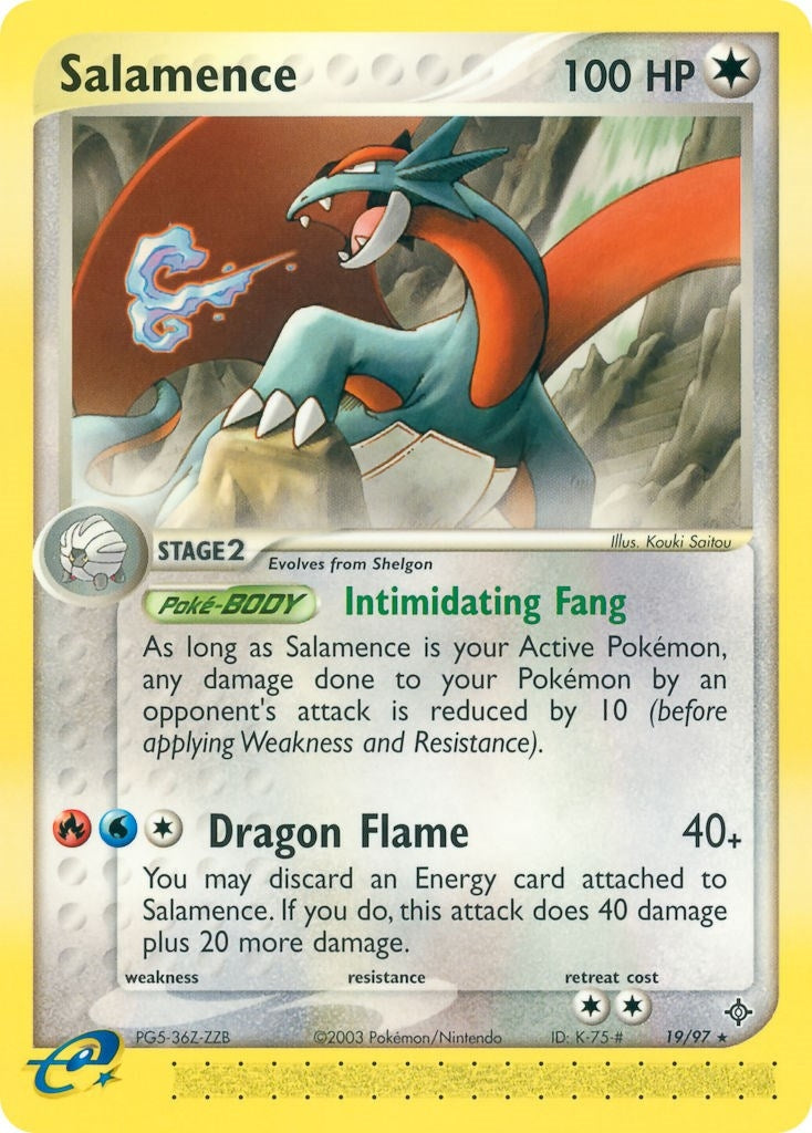 Image for Salamence (19/97) (EX Dragon) (DR) - Pokemon