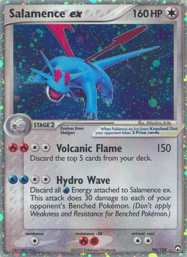 Image for Salamence ex (96/108) (EX Power Keepers) (PK) - Pokemon