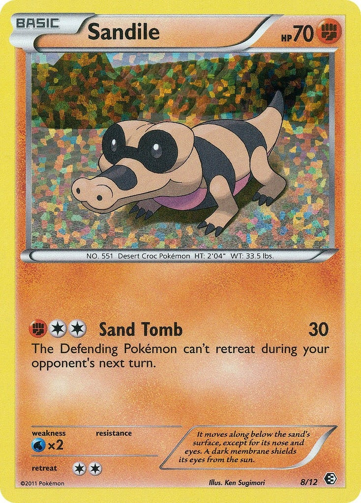 Image for Sandile (008/012) (McDonald's Promos 2011) (M11) - Pokemon
