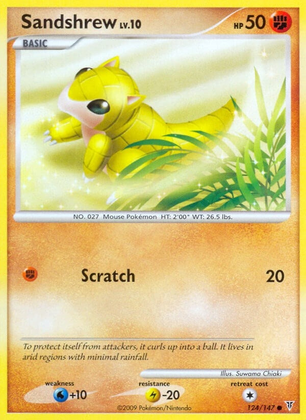 Image for Sandshrew (124) (Supreme Victors) (SV) - Pokemon