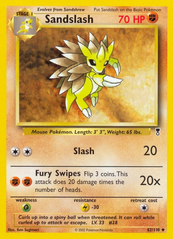 Image for Sandslash (062/110) (Legendary Collection) (LC) - Pokemon