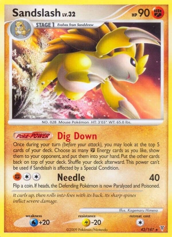 Image for Sandslash (42) (Supreme Victors) (SV) - Pokemon