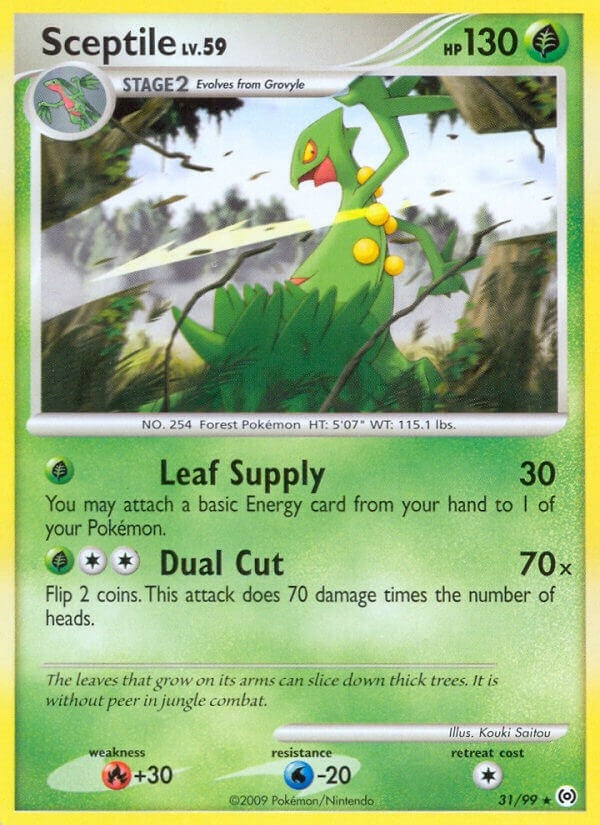 Image for Sceptile (31) (31/99) (Arceus) (AR) - Pokemon
