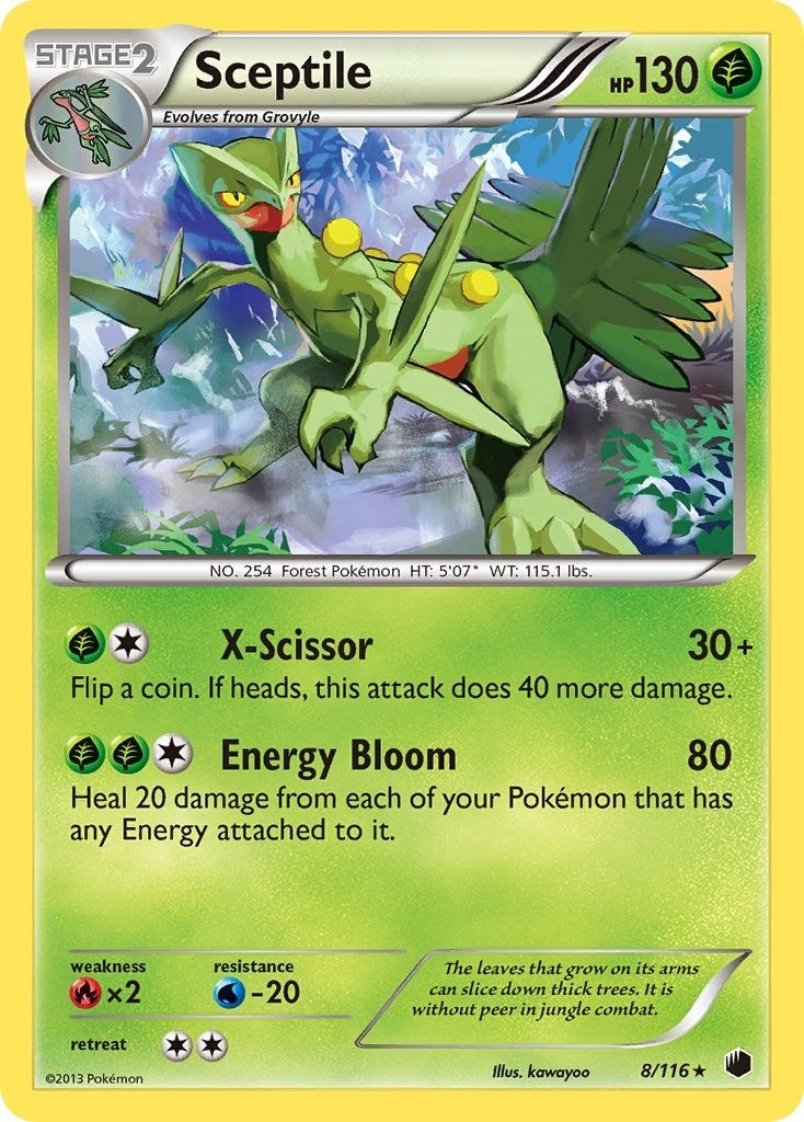 Image for Sceptile (8/116) (Plasma Freeze) (PLF) - Pokemon