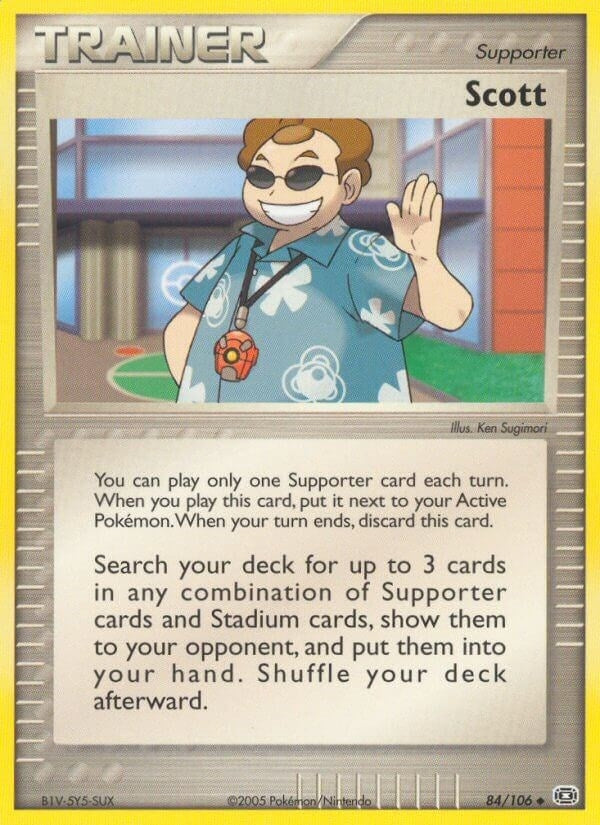 Image for Scott (84/106) (EX Emerald) (EM) - Pokemon