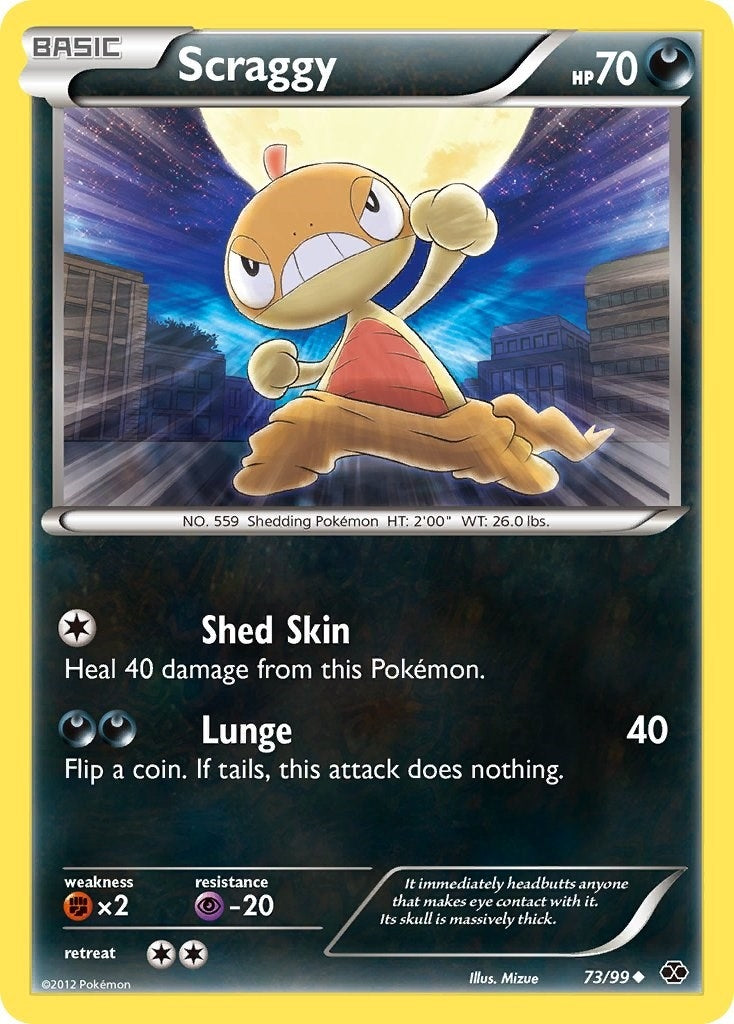 Image for Scraggy (73/99) (Next Destinies) (NXD) - Pokemon