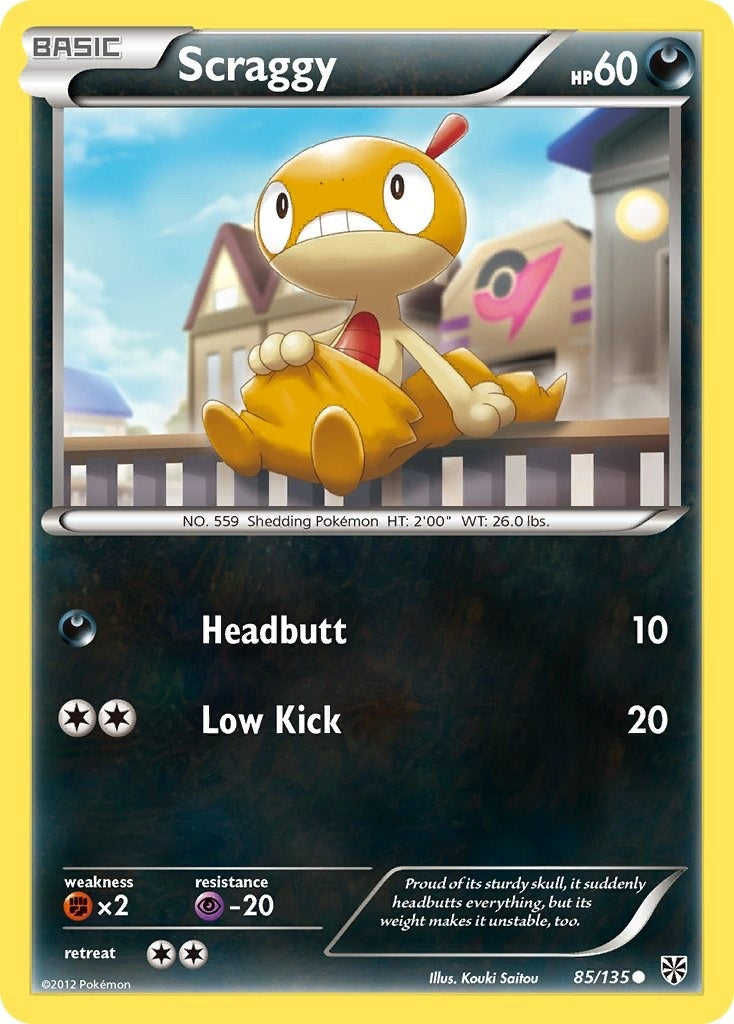 Image for Scraggy (85/135) (Plasma Storm) (PLS) - Pokemon
