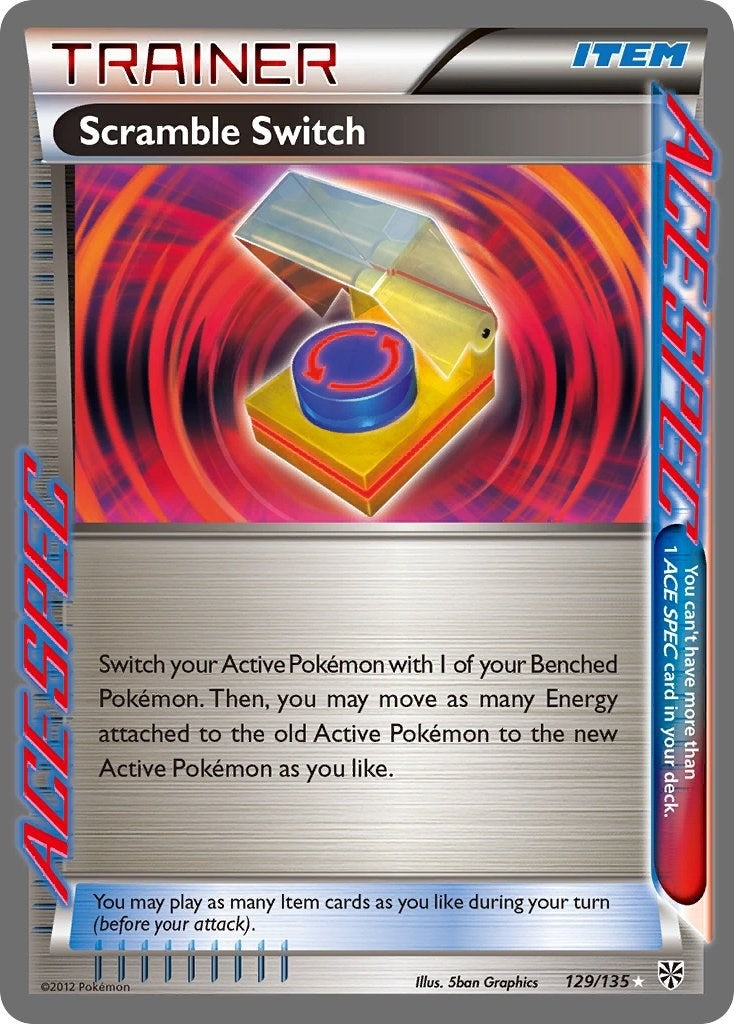 Image for Scramble Switch (129/135) (Plasma Storm) (PLS) - Pokemon