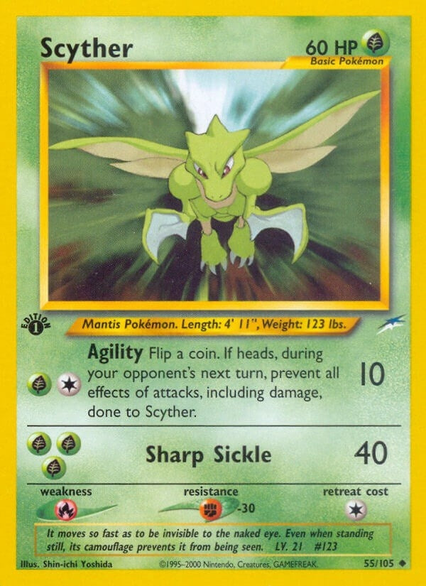 Image for Scyther (055/105) (Neo Destiny) (N4) - Pokemon