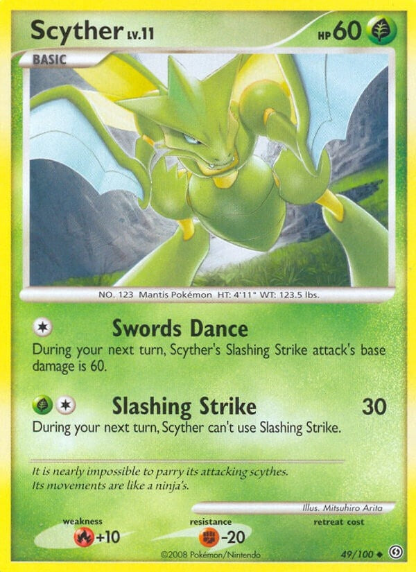 Image for Scyther (49/100) (Stormfront) (SF) - Pokemon
