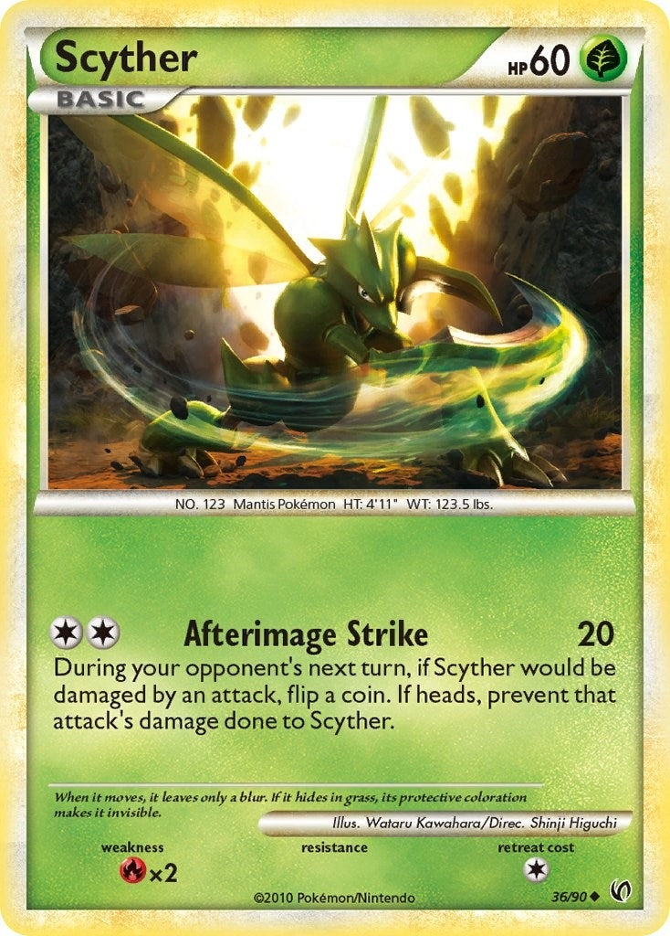 Image for Scyther (36) (36/90) (Undaunted) (UD) - Pokemon