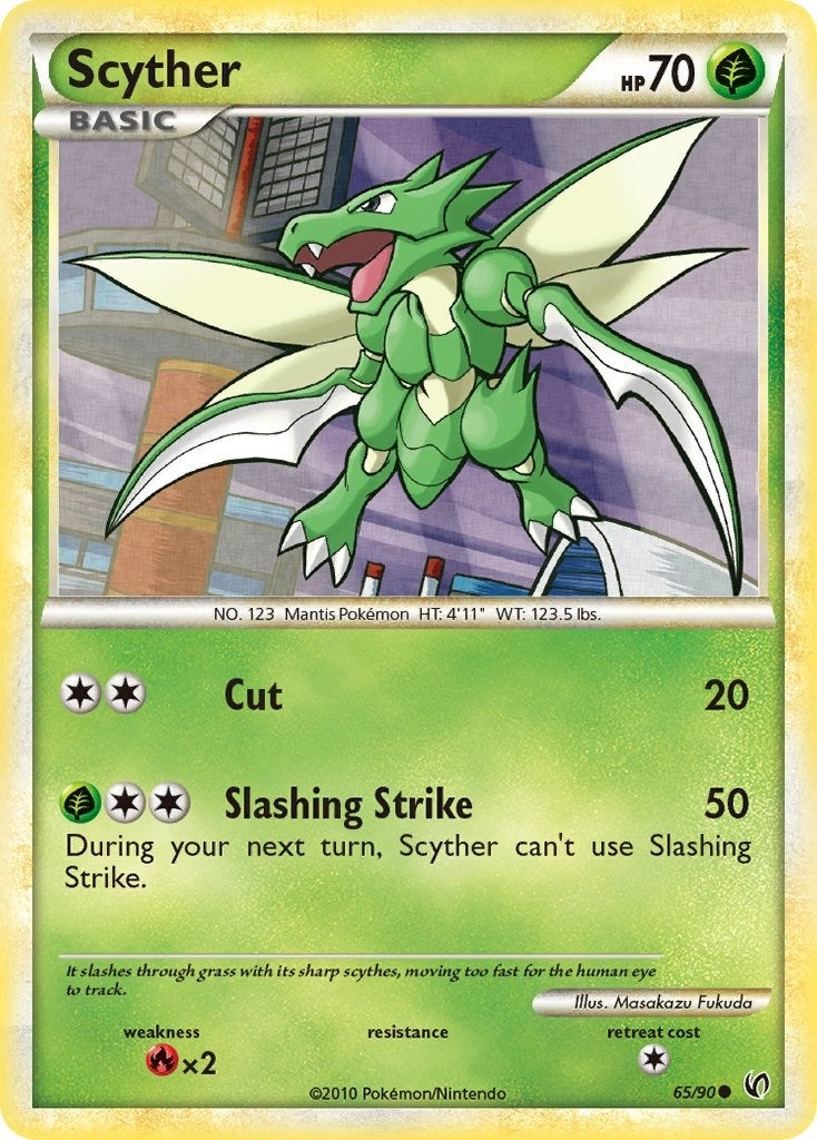 Image for Scyther (65) (65/90) (Undaunted) (UD) - Pokemon