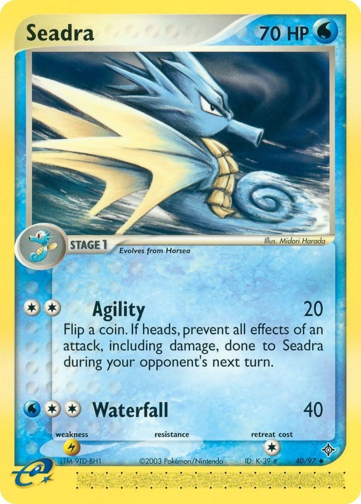 Image for Seadra (40/97) (EX Dragon) (DR) - Pokemon
