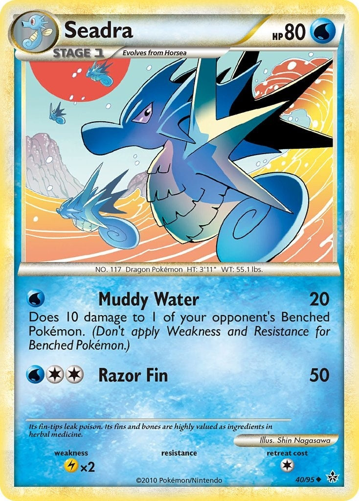 Image for Seadra (40/95) (Unleashed) (UL) - Pokemon
