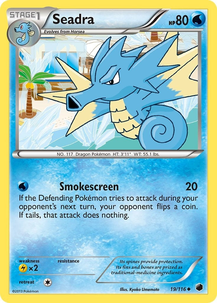 Image for Seadra (19/116) (Plasma Freeze) (PLF) - Pokemon