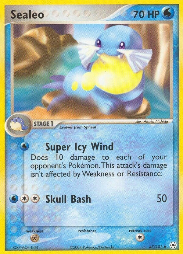 Image for Sealeo (47/101) (EX Hidden Legends) (HL) - Pokemon