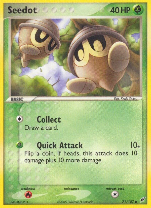 Image for Seedot (71/107) (EX Deoxys) (DX) - Pokemon