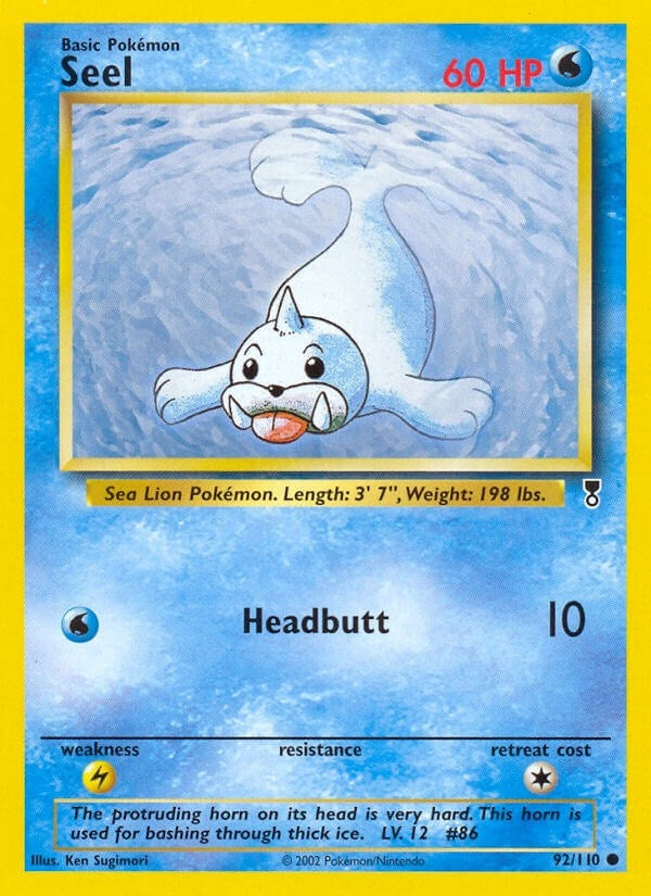 Image for Seel (092/110) (Legendary Collection) (LC) - Pokemon