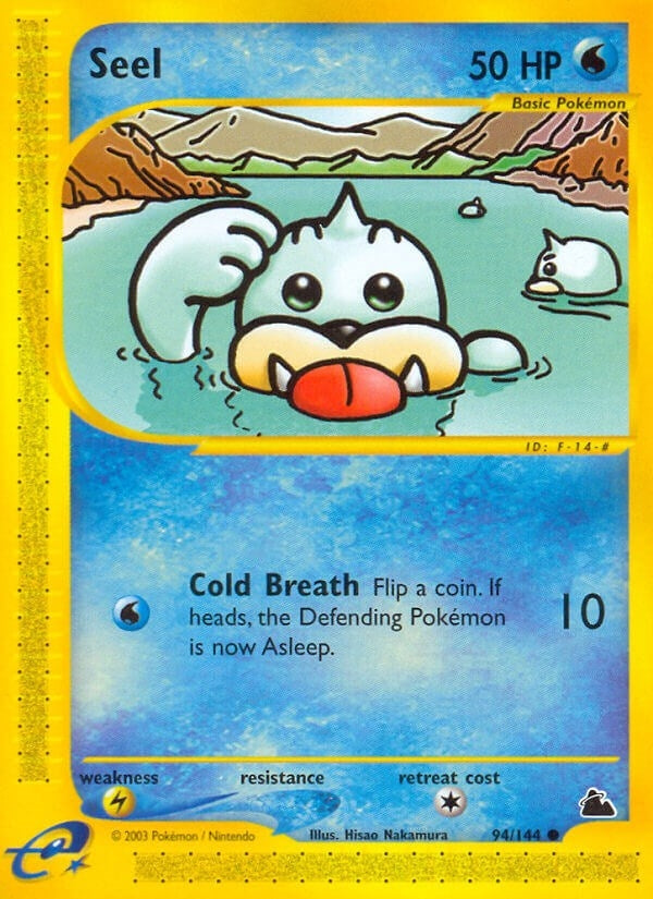 Image for Seel (94) (094/144) (Skyridge) (SK) - Pokemon
