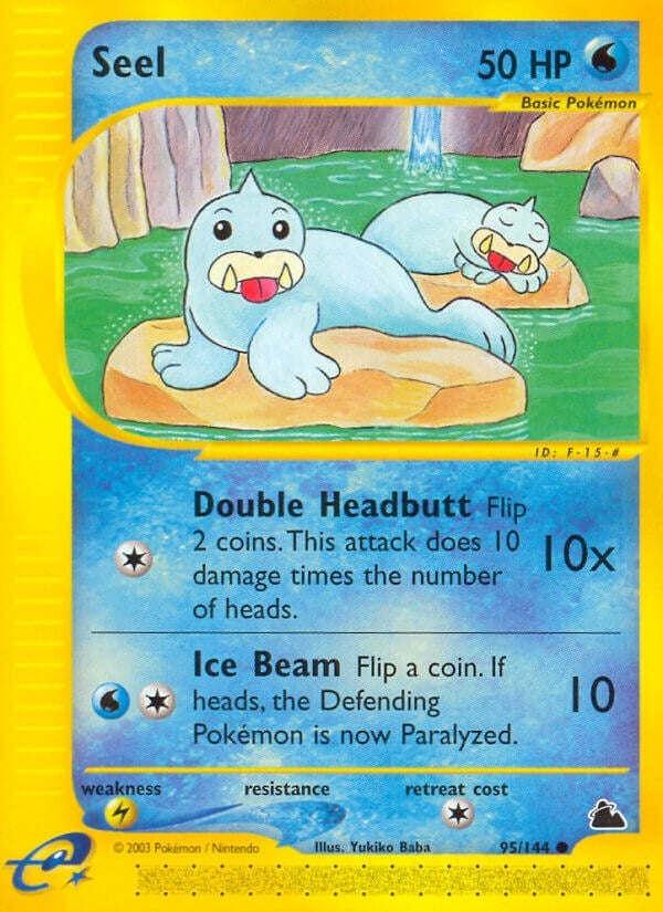 Image for Seel (95) (095/144) (Skyridge) (SK) - Pokemon