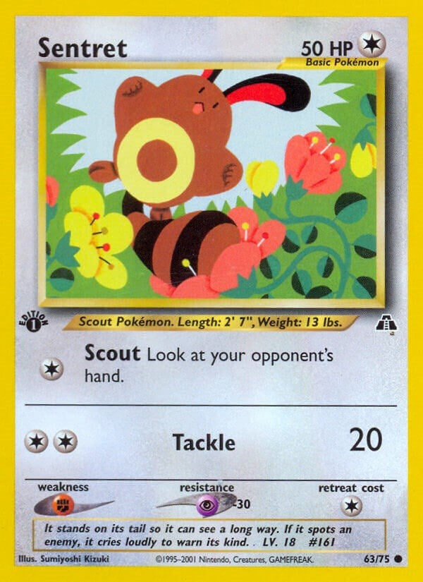 Image for Sentret (63/75) (Neo Discovery) (N2) - Pokemon
