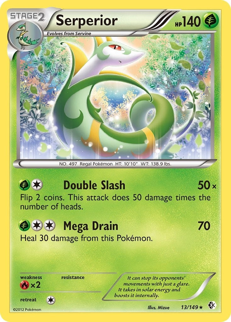 Image for Serperior (13/149) (Boundaries Crossed) (BCR) - Pokemon