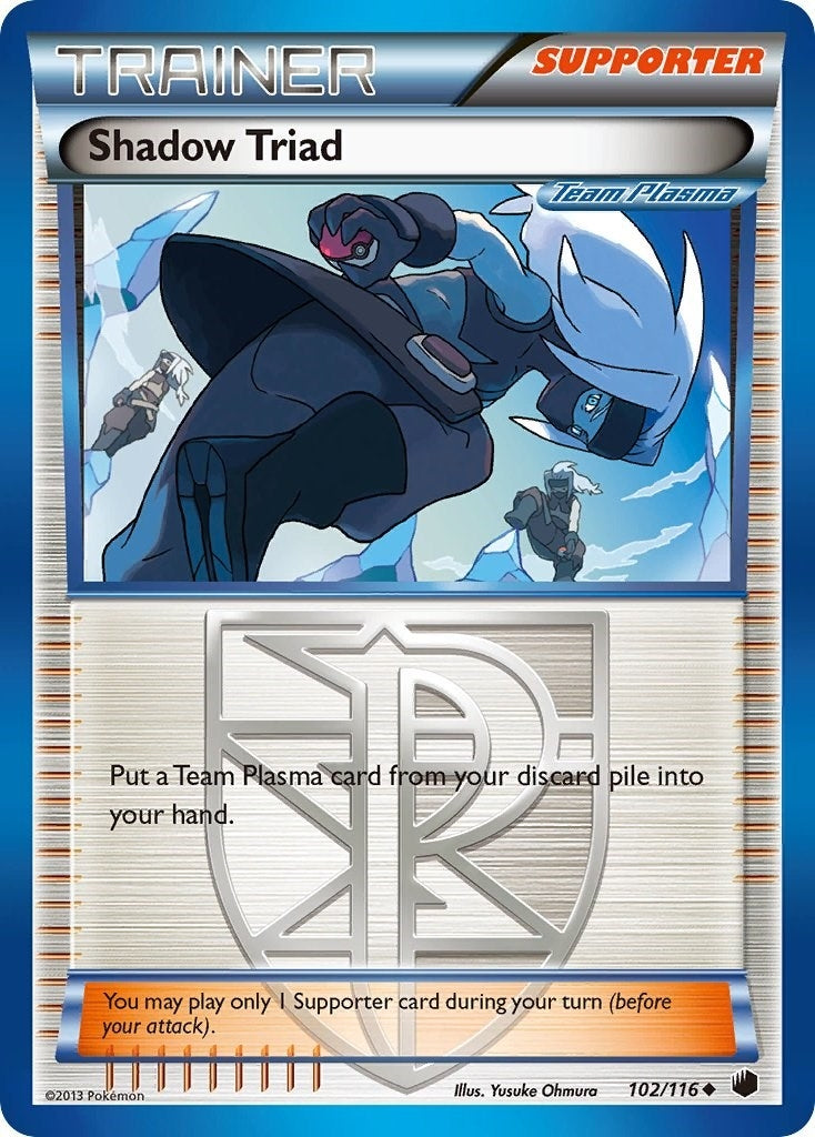 Image for Shadow Triad (Team Plasma) (102/116) (Plasma Freeze) (PLF) - Pokemon