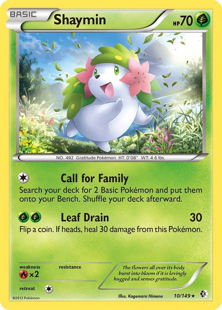 Image for Shaymin (10/149) (Boundaries Crossed) (BCR) - Pokemon