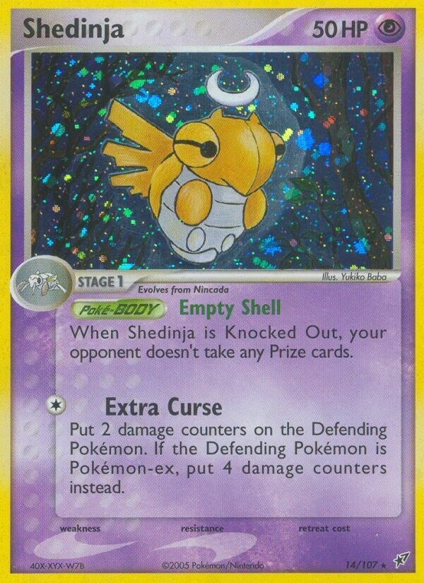 Image for Shedinja (14/107) (EX Deoxys) (DX) - Pokemon