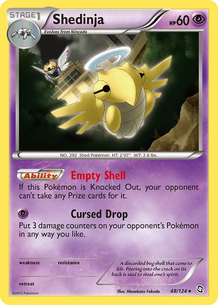 Image for Shedinja (48/124) (Dragons Exalted) (DRX) - Pokemon