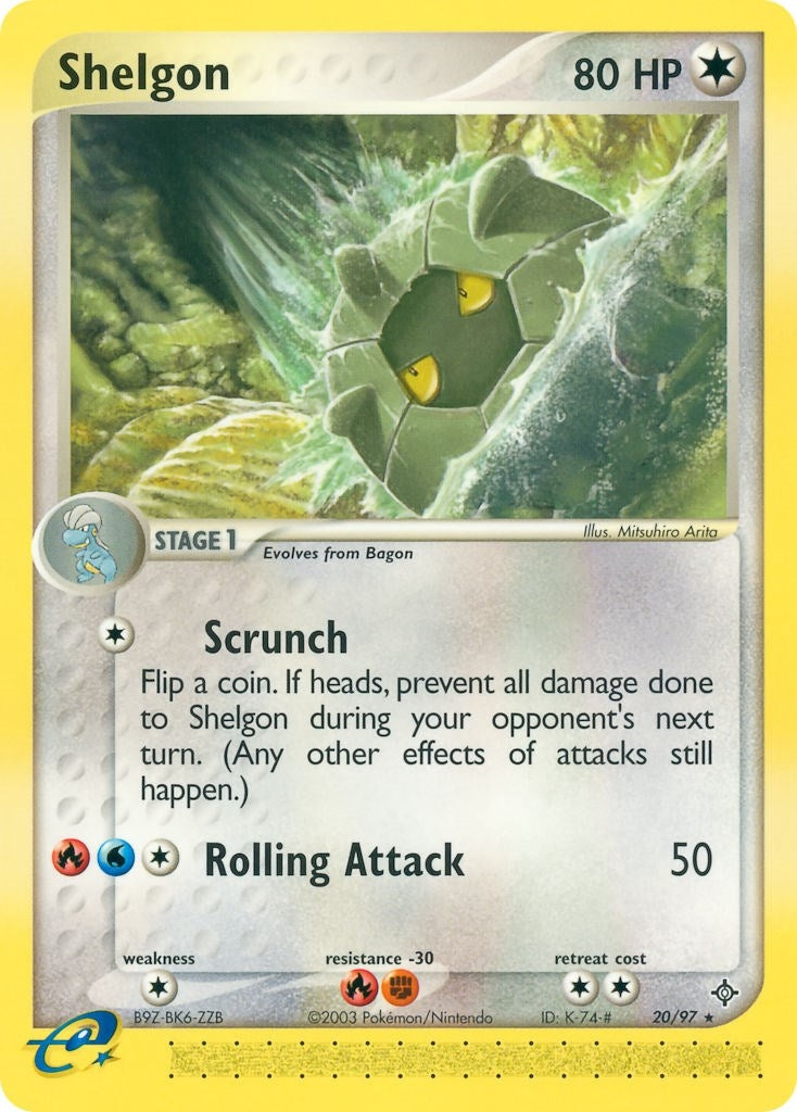 Image for Shelgon (20/97) (EX Dragon) (DR) - Pokemon