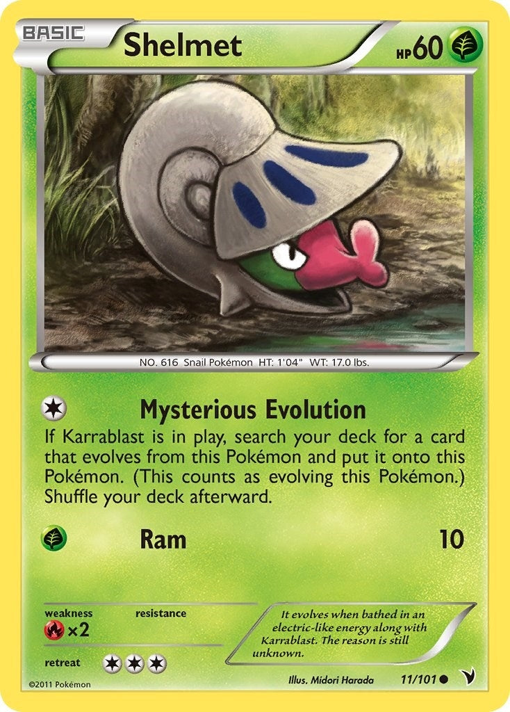 Image for Shelmet (11/101) (Noble Victories) (NVI) - Pokemon