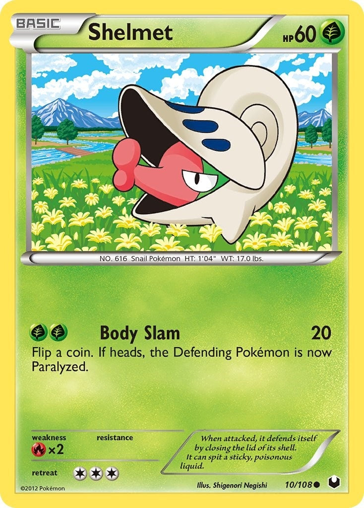 Image for Shelmet (10/108) (Dark Explorers) (DEX) - Pokemon