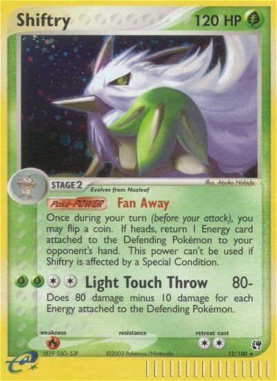 Image for Shiftry (12/100) (EX Sandstorm) (SS) - Pokemon