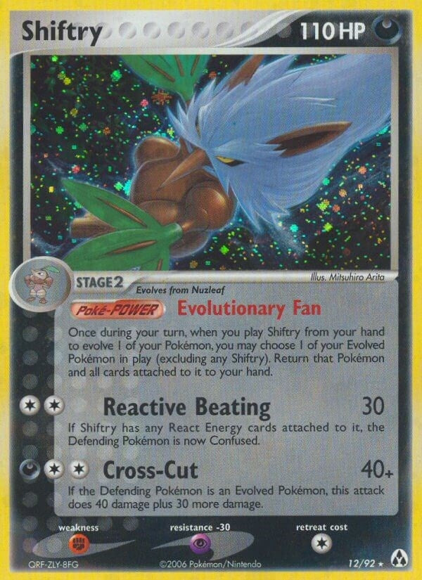 Image for Shiftry (12/92) (EX Legend Maker) (LM) - Pokemon