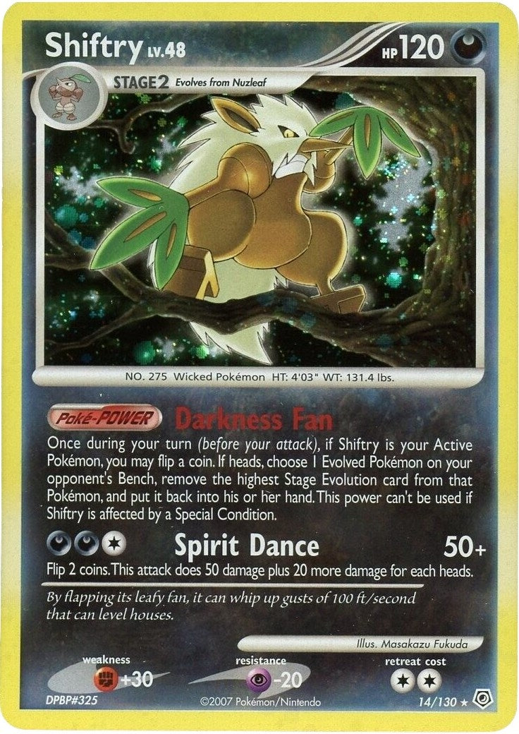 Image for Shiftry (14/130) (Diamond and Pearl) (DP) - Pokemon