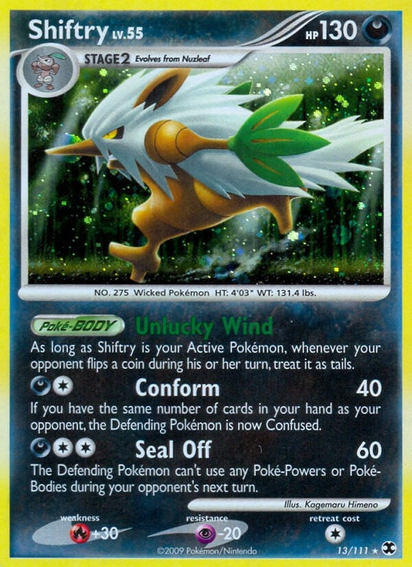 Image for Shiftry (13/111) (Rising Rivals) (RR) - Pokemon