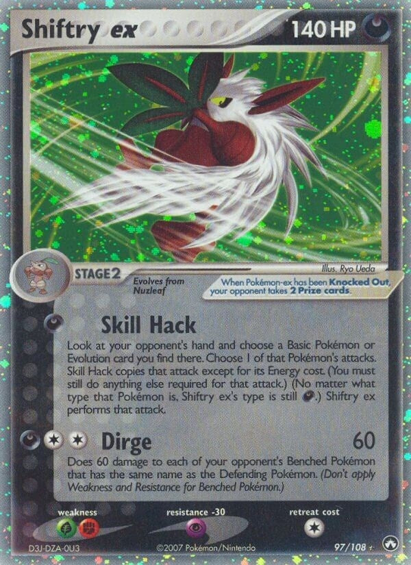 Image for Shiftry ex (97/108) (EX Power Keepers) (PK) - Pokemon
