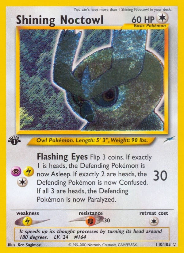 Image for Shining Noctowl (110/105) (Neo Destiny) (N4) - Pokemon