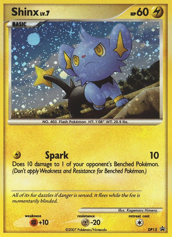 Image for Shinx - DP15 (DP15) (Diamond and Pearl Promos) (PR) - Pokemon
