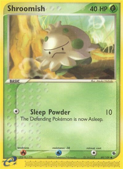 Image for Shroomish (69/109) (EX Ruby and Sapphire) (RS) - Pokemon