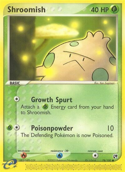 Image for Shroomish (78/100) (EX Sandstorm) (SS) - Pokemon