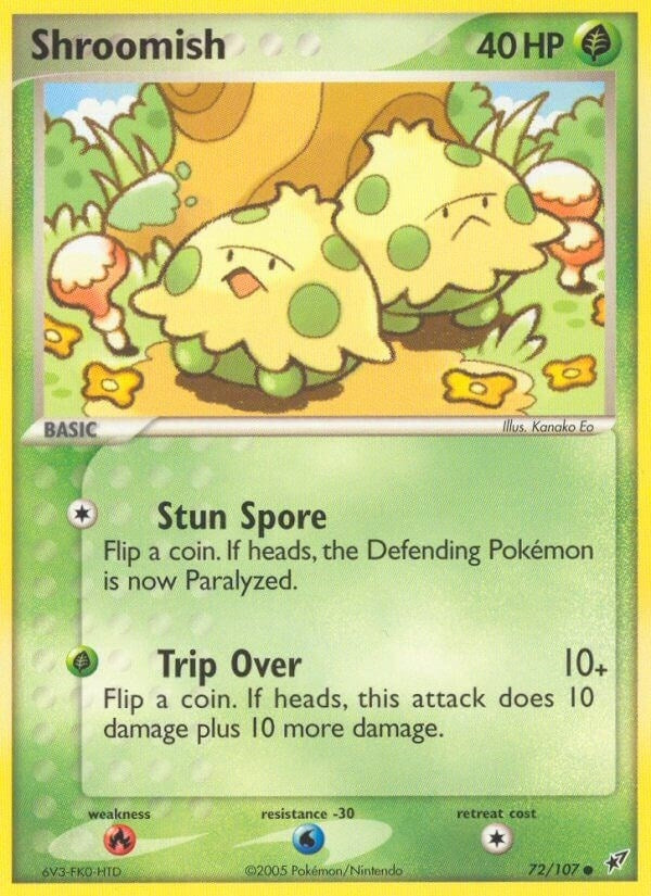 Image for Shroomish (72/107) (EX Deoxys) (DX) - Pokemon