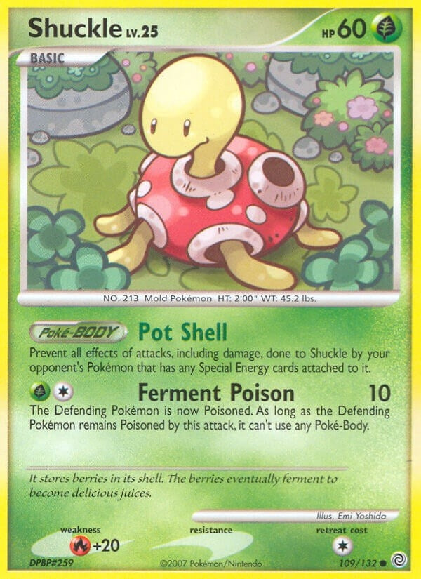Image for Shuckle (109/132) (Secret Wonders) (SW) - Pokemon