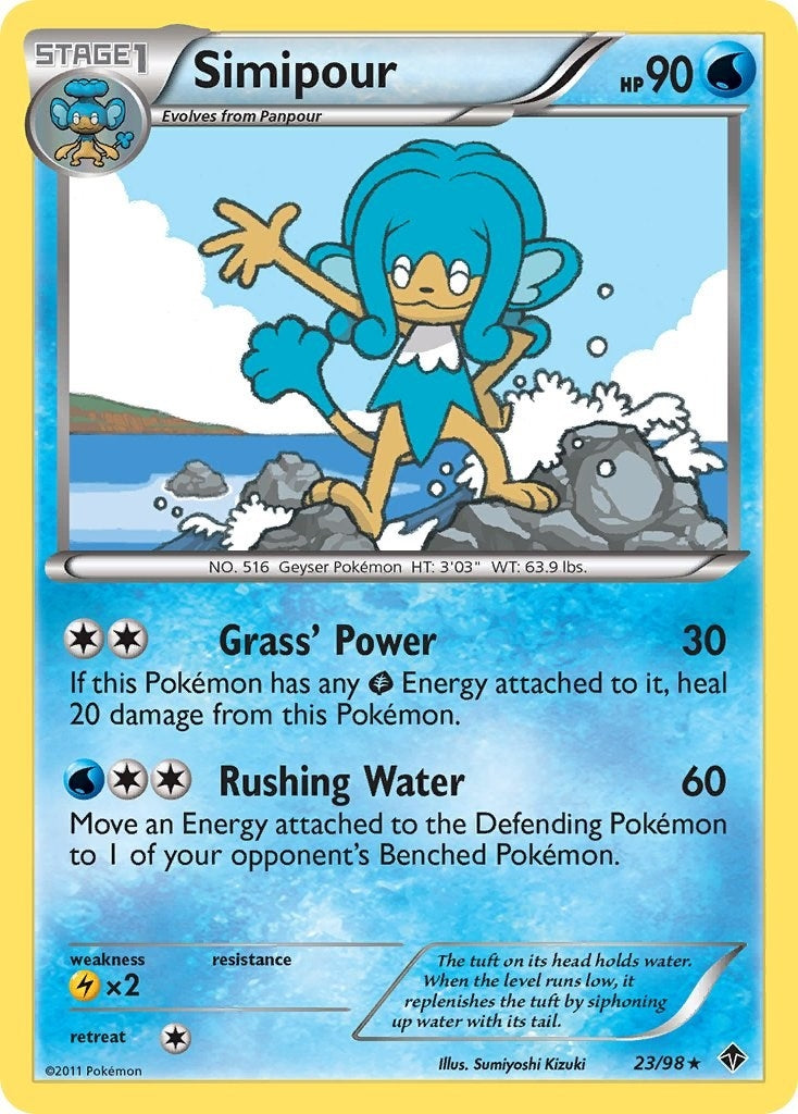 Image for Simipour (23/98) (Emerging Powers) (EPO) - Pokemon